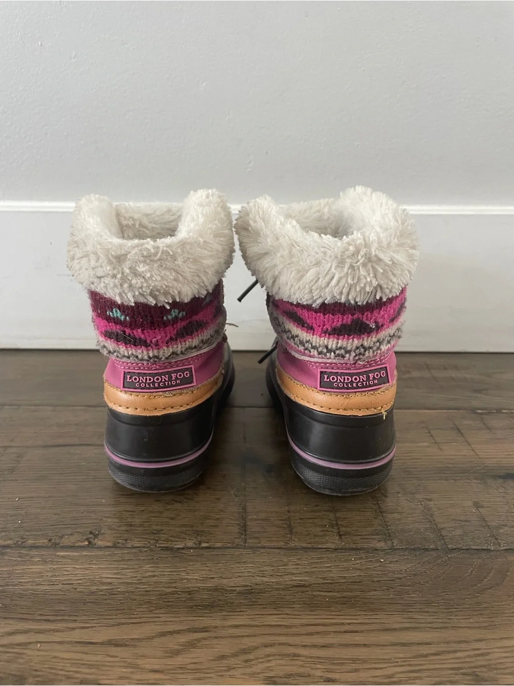 London Fog Toddler Snow Boots size 6